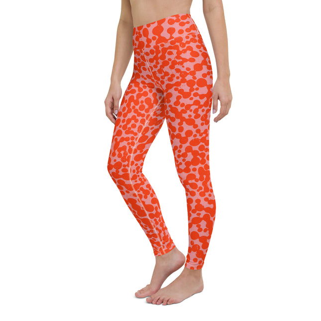 Peachy Forge High-Waisted Leggings