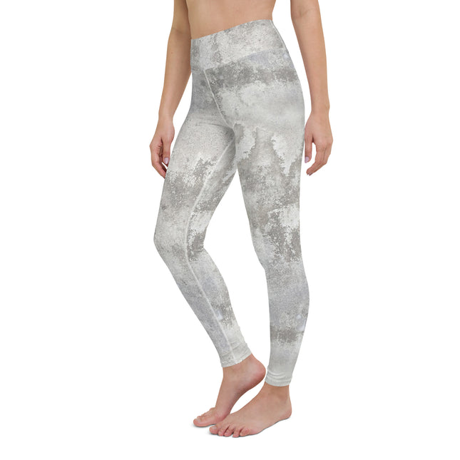 Stone Grunge High-Waisted Leggings