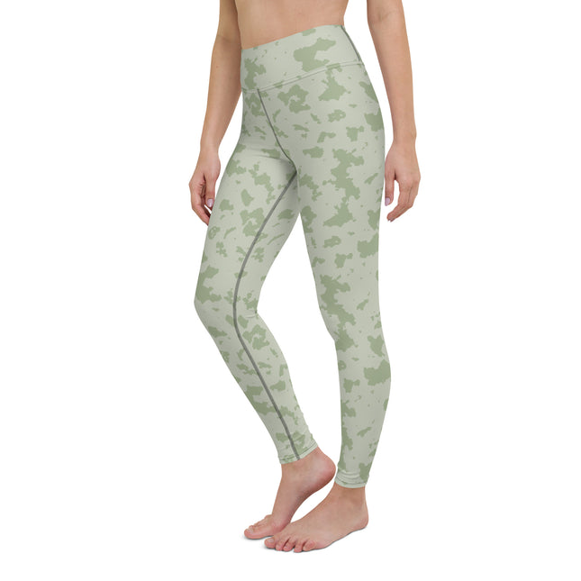 Jade Grunge High-Waisted Leggings