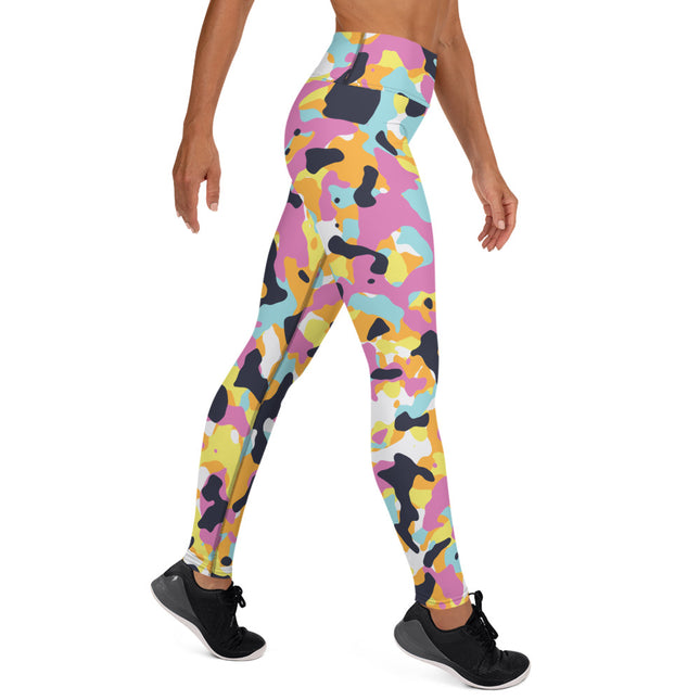 Leggings de cintura alta con estampado de camuflaje Sunset Mirage