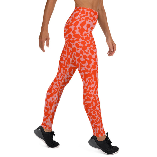 Peachy Forge High-Waisted Leggings