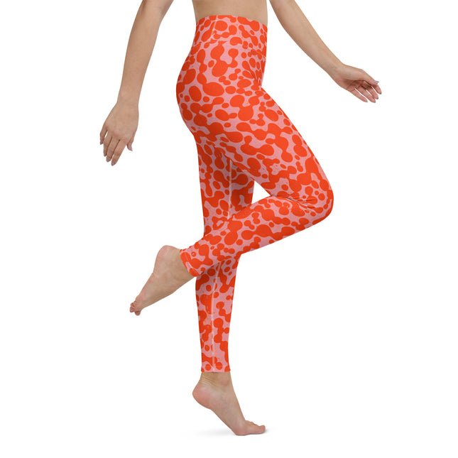 Peachy Forge High-Waisted Leggings