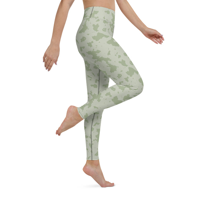 Jade Grunge High-Waisted Leggings