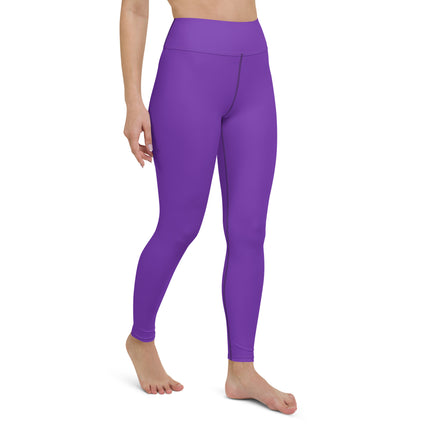 Leggings de cintura alta (yoga) Grape