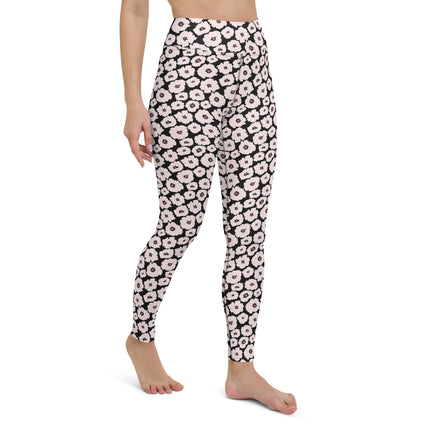 Leggings de cintura alta Noir Bloom