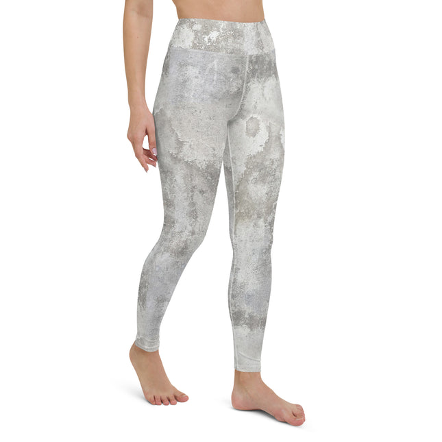 Stone Grunge High-Waisted Leggings