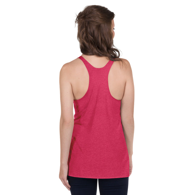 Camiseta sin mangas roja con espalda cruzada para mujer VividBod